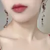 Clipe de Orelha "Eucalipto Crepuscular" Feminino Novos Brincos Estilo Étnico Famoso Elegantes Borlas Emagrecimento Verão