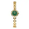 Productos de Alto Valor de Moda Transmitidos en Vivo en Stock: Reloj Pulsera Espiga de Trigo, Popular Flor Violeta Pétalo Joyería de Lujo Ligero para Mujeres