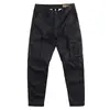 Pantalones de trabajo retro estilo americano para hombre, primavera/otoño, modernos, versátiles, corte holgado, pierna recta, multibolsillos, informales, largos