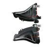 Adecuado para Panel Triángulo de Parachoques Delantero Bmw Serie 5 F18, Protectores Izquierdo y Derecho de Parachoques Delantero 51757256866 51757256865