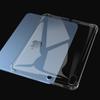 Adequado para a nova geração do iPad 10 de 2022, capa protetora com airbag de quatro cantos e slot para caneta, capa anti-queda transparente de TPU de 10,9 polegadas