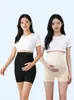 Pantalones de Seguridad de Maternidad 2026 Nuevo Modelo de Verano Dos en Uno Cintura Alta Soporte Abdominal Tallas Grandes Sin Costuras Delgados Anti-Exposición Leggings