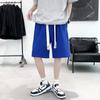 Pantalones Cortos Deportivos Americanos para Hombre Verano Casual Sueltos para Niños Marca de Moda Pantalones de Cinco Puntos para Hombre