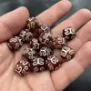 Cuentas Redondas de Ágata Antigua con Patrón Vintage Estilo Xizang, Cuentas Sueltas, Cuentas Dzi, Cuentas Tubulares de Ágata al por Mayor