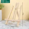 Caballalete de Escritorio de Madera de Haya Caballete Pequeño de Mesa para Niños Caballete de Madera de Pino Tablero de Dibujo Soporte Plegable Caballete de Madera Maciza para Arte