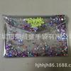 Bolsa de purpurina líquida fluida bolsa dinámica con relleno de aceite bolsa con relleno de agua bolsa flotante luminosa bolsa térmica bolsa fría cremallera