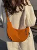 Bolso Dumpling Simple Casual Ligero Bolso de Hombro Bolso Bandolera Versátil Japonés Bolso Mochila para Estudiantes Universitarias para Clase y Desplazamiento