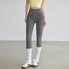 Leggings de Yoga Pilates de Cintura Alta Levanta Caderas Control de Abdomen Fitness Running Deportes Ajustado Elástico Ropa Exterior Base Pantalones Tiburón