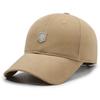 Gorra Bordada Primavera y Otoño Tapa Dura Gorra de Béisbol Pareja Femenina Combinación con Todo Exterior Casual Parasol Gorra Pequeña para Hombre
