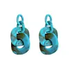 Pendientes de Borla Geométrica Acrílica con Aguja de Acero para Mujer, Pendientes de Moda Estilo Exagerado Europeo y Americano, Pendientes de Gama Alta de Nicho al por Mayor