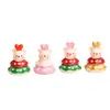 Vestido Suéter Ursinho Carinhoso Yqt Ursinho Boneco Desenho Animado de Natal Enfeite Pingente de Bolsa DIY Acessório