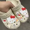 Acessórios Crocs Acessórios DIY Fivelas de Sapato Foco Grelhado Kt Cat Hello Kitty Flor de Sapato Gato Amarelo Adaptação