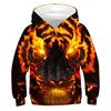 Comercio Exterior Transfronterizo Impresión Digital 3D Ropa Casual para Hombre, Mujer y Niño Sudadera Divertida Serie Animal Manga Larga con Capucha