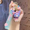 Llavero de Muñeca Sanrio de Dibujos Animados Lindos Creativo Kuromi Pareja Llavero Colgante para Coche Bolsos Venta al por Mayor