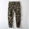 Pantalones Retro Americanos para Hombre, Pantalones Jogger, Pantalones Cargo Casuales Holgados de Talla Grande, Pantalones Casuales de Algodón Camuflaje para Jóvenes