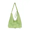 Moda Estilo Coreano Retro Bolso Tote de Nylon Bolso Casual Gran Capacidad Bolso de Hombro Estilo Vacaciones Bolso de Playa para Mujer