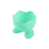 Suporte de Rack de Armazenamento para Porta-Esponja de Maquiagem Silicone Forma de Gota d'Água Cabaça Secagem Suporte de Esponja Beleza