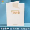 Livro de amostras de cores de tecido cartão de cores de tecido amostra livro de exibição em branco livro de amostras de cores de tecido página dupla impressão