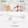 Estilo japonês aspirador de vácuo seis gancho cozinha gancho de parede banheiro parede sem pregos gancho cabide rack para roupas