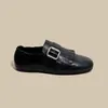 Zapatos Pequeños de Cuero con Suela Suave, Superficie Suave y Terciopelo, Zapatos de Algodón 2025 Invierno Nuevos Zapatos Brogue Tallados con Borlas Retro y Zapatos de Piel
