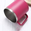 Nova Caneca de Café Popular da Moda 12oz Camada Dupla Aço Inoxidável 304 Alça a Vácuo Logotipo com Letras