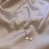 Collar con microincrustación personalizado de abanico totalmente de diamantes, cadena para la clavícula popular personalizada de moda coreana, cadena para el cuello estilo socialité ajustable