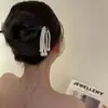 Pasador de Madera Nuevo Estilo Chino Pasador de Pelo Estilo Antiguo Pasador de Pelo para Mujer Alta Calidad Sentido de Suzuki Orquídea Estilo Nacional Combinación Falda de Cara de Caballo Pelo Pasador de Pelo