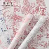 Ropa Floral, Té de la Tarde, Papel de Regalo para Ramo de Flores, Papel de Arte Estampado de Moda, Materiales Hechos a Mano, Suministros DIY para Floristería