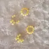 @Precio Especial de Liquidación: Pendientes Únicos y Dulces de Corazón con Flor para Mujer, Accesorios Diarios Modernos y Simples