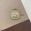 Acessórios de liga de flor de pérola e diamante completo retrô, temperamento, pequena fragrância, material de botão para roupas, acessórios de cabelo DIY, joias de flor para sapatos