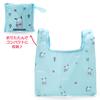Bolsa de almoço dobrável de desenho animado fofa coolomi cachorro de orelhas grandes bolsa de mão portátil tamanho pequeno sacola de compras sacola de proteção ambiental