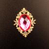 Nueva placa de flor de aleación hebilla de diamante zapatos ropa bolso joyería accesorios de aleación fabricantes de joyería diy vendiendo oro