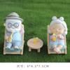 Adornos artesanales de resina personalizados para sala de estar, dormitorio, escritorio, aniversario de bodas, cumpleaños, para personas mayores.