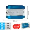 Lâmpada de Tungstênio com Iodo LED 110V Lâmpada de Trabalho Iluminação de Obra Holofote Super Brilhante Lâmpada Solar à Prova d'Água para Exterior Tensão de Taiwan