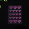 Parches para el Acné Coloridos Transfronterizos 24 Piezas Parches para el Acné de Corazón Rosa Parches para el Acné Coloridos Parches para el Acné con Forma Especial Hidrocoloide
