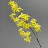 Cruz de Gran Altura Bordado Salvaje Hortensia Flor Artificial Decoración de Boda Plantas Verdes Artificiales Cedro Techo de Boda Guía de Camino Decoración Suave Flores Falsas