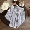 Conjunto de Verano para Niñas, Estilo de Verano Elegante 2026 Ropa Nueva, Ropa de Verano para Niños, Conjunto de Dos Piezas para Niñas y Bebés
