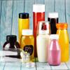 Botella Botella para Bebidas Botella de Té de Leche Botella de Plástico Transparente Botella de Jugo Botella de Leche PET Desechable para el Hogar con Tapa 200ml