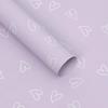 Papel de Embrulho para Buquê em Formato de Coração à Prova d'Água com Estampa Floral de Li Zhiran, Materiais de Embalagem DIY para Flores Frescas de Floricultura