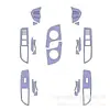 Adecuado para película interior azul oscuro SL03 pantalla de control central palanca de cambios antiarañazos resistente al desgaste alta definición tpu juego completo de película de reparación invisible
