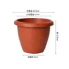 Macetas de Plástico Engrosadas, Macetas Ecológicas Duraderas para Invernadero y Plántulas con Bandejas, Macetas para Plantas Verdes y Flores de Balcón