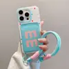 Nuevo Cordón para Teléfono Móvil Colgante Ajustable al Cuello Cuerda de Muñeca Antiperdida Llavero Cuerda Tejida a Mano Cuerda Larga de Dos Colores Cuerda de Mano