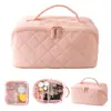 Bolsa de Cosméticos Portátil de Nuevo Estilo Transfronteriza para Mujeres, Bolsa de Tocador Impermeable Tipo Almohada de Gran Capacidad, Bolsa de Tocador Portátil para Cosméticos