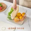 Caixas de Armazenamento para Geladeira de Grau Alimentício, Empilháveis, Compatíveis com Freezer e Geladeira, Seladas, Transparentes, Visíveis, Organização da Cozinha, Vários Tamanhos, Atacado