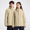 Jaqueta Impermeável Personalizada para Mulheres Impermeável Outdoor Três em Um Destacável Jaqueta para Roupas de Trabalho de Loja 4S com Logotipo Impresso Personalizado