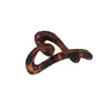 Presilha Popular Transfronteiriça Pequena 4cm Alta Presilha de Cabelo Pequena de Luxo Estampa de Leopardo Presilha Pequena Brilhante Presilha Lateral para Franja Acessório de Cabeça