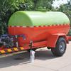 Remolque cisterna de agua de 5 toneladas remolque de riego para paisajismo aspersor para administración vial remolque cisterna para agua contra incendios carro de herramientas con tanque de aceite