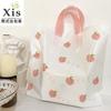 Ropa Personalizada de Fábrica Bolso de Mano Bolsa de Plástico Grande Bolsa de Compras de Centro Comercial Logotipo Impreso Marca Comercial Bolsa de Embalaje Engrosada
