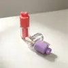 Fornecido Diretamente pelo Fabricante, Tubos de Gloss Labial em Formato de Coração, Tubos de Gloss Labial Cilíndricos Fofos e Divertidos, Tubos de Gloss Labial e Materiais de Embalagem Cosmética