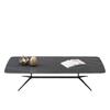 [Suministro de Exportación] Mesa de Café de Pizarra de Lujo Accesible Italiana, Apartamento Pequeño Sencillo, Mesa de Café Creativa de Alquiler para Sala de Estar
